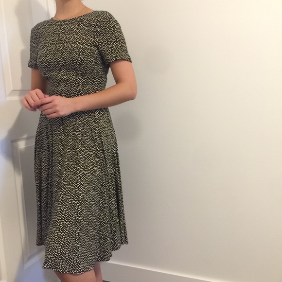 H&M black & white polka dot dress - Picture 1 of 5